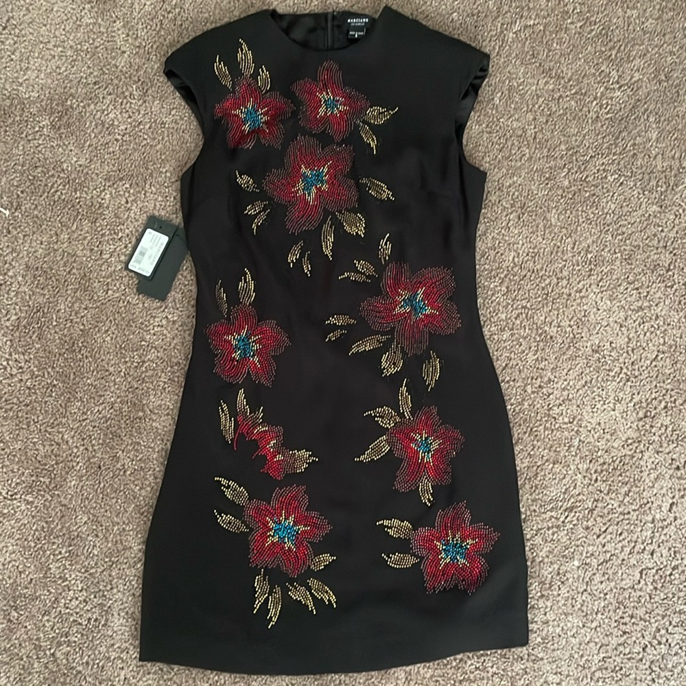 Glittery flower dress